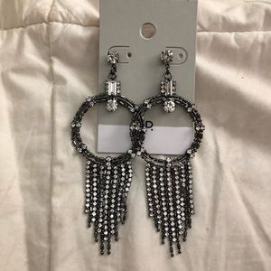 B.P. Chandelier Crystal Earrings